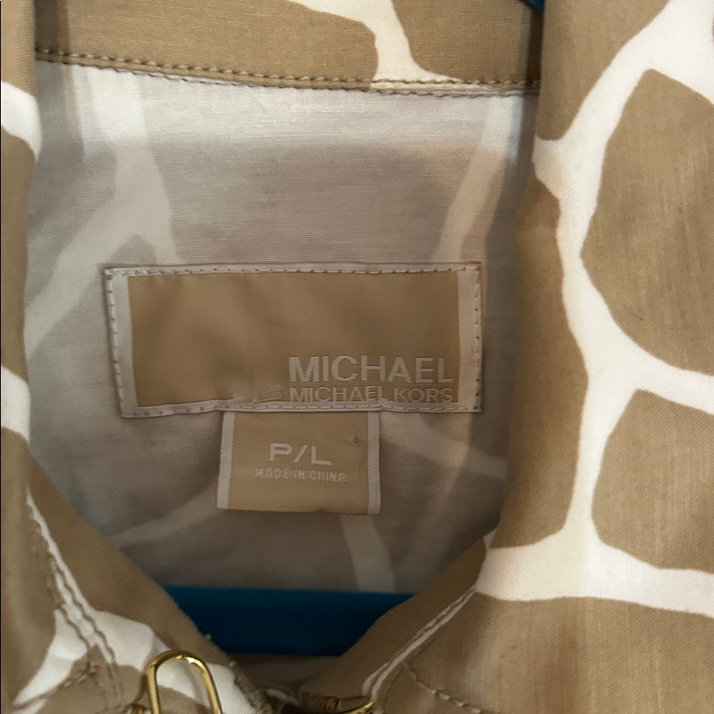 Michael Kors Giraffe Patterned Coat - image 4
